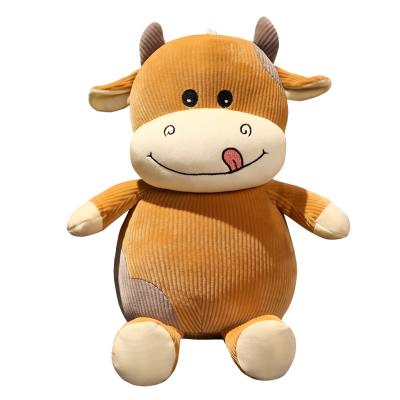 China Eco-friendly Material Custom Creative Doll Stuffed Calf Stuffed Calf Plush Toy Cute Toy for sale