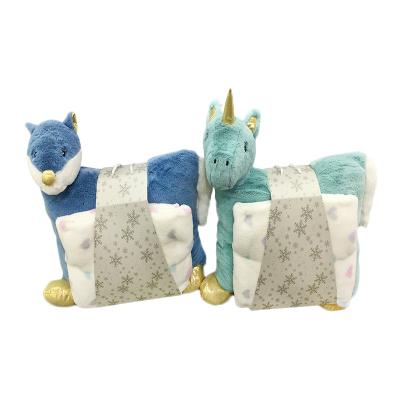 China New Design Eco-friendly Material Custom Cartoon Animal Elephant Cushions Pillow With Puppy Pillow Covering Cushion for sale