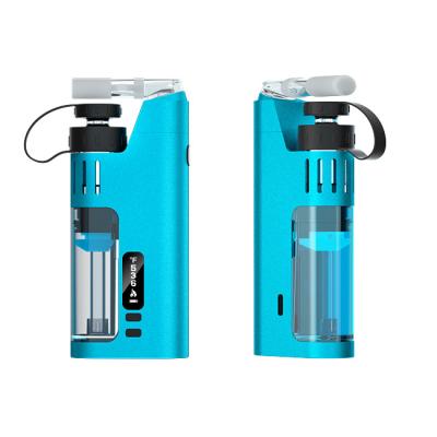 China Batterie magnetisches Connecton des Konzentrat-CBD Vape Pen Glass Bubbler 3000mAh 18650 zu verkaufen