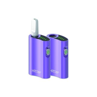 China Portable Metal Curved Chamber Preheat Vape Battery Custom For 510 Cartridges for sale