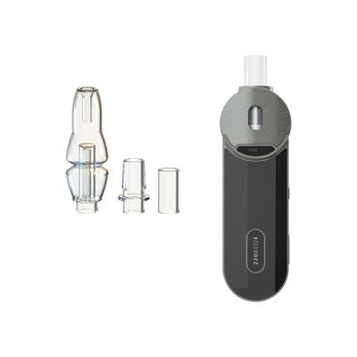 Chine adaptateur sec de Herb Vaporizer With Glass Bong de fleur de 2000mAh Marijunna à vendre