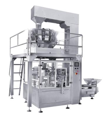 China Design YFG8-200 Flexible Automatic Soybean Milk Powder Pouch Rotary Filling Sealing Machine for sale