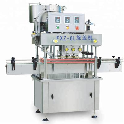 China FXZ-6L Automatic Plastic Beverage Machine Bottle Capping Screw Capping Machine In Shanghai for sale