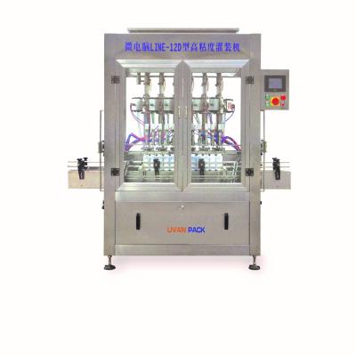 China Line-12D Commodities Automatic Latex Paint Bottle Filling Machine for sale