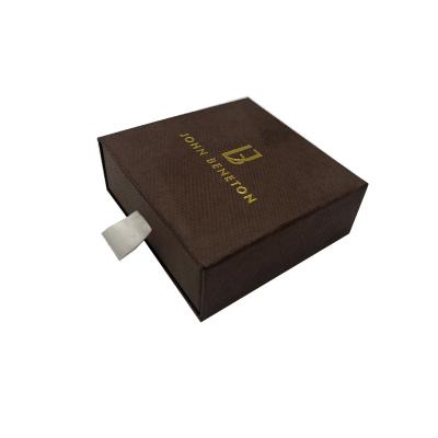 China Portable Drawer Box Rectangle Paper Storage Materials Free Samples Recycled Cardboard Jewelry Gift Box Case Hard Packaging Jewelry Boxes for sale