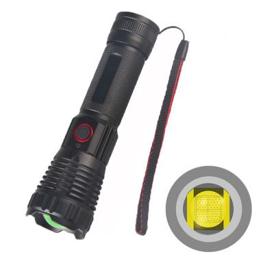 China Wholesale New Waterproof Powerful XHP90 LED 30W 3000lm USB Rechargeable Zoom Super Bright Torch With 26650 Batteries Flashlight for sale