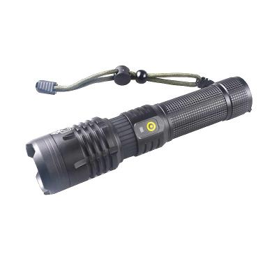 China Emergency USB Rechargeable Aluminum Torch P70 Dimmer Flashlight 2000lm High Zoom Power for sale