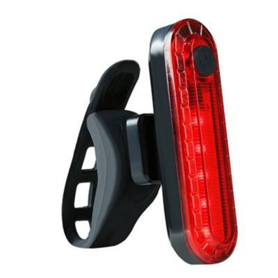 China ABS Plastic Hot Selling USB Rechargeable Waterproof Bike Tail Light 4 Modes 50m Bicycle Rear Lamp Warning Accessories for sale