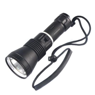 China 30W 2000lm XPH70 LED Powerful Aluminum Alloy Torch Aluminum Underwater Waterproof Rechargeable Flashlights for sale