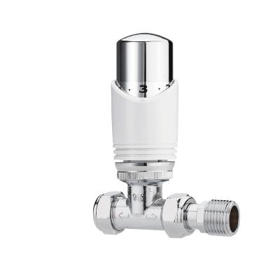 China General Brass Auto Thermostatic Radiator Valve 3 Years Medium Temperature Hydraulic OEM Water Control 1000 M30 X 1.5mm Baiyilun,ODM for sale