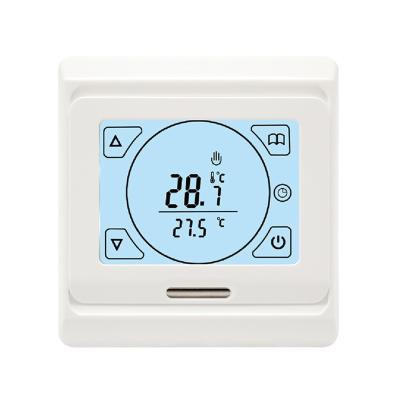 China Byelearn E91.716 Termostato Modern Russian Thermostat Electric Floor Heating 220v Temperature Controller for sale