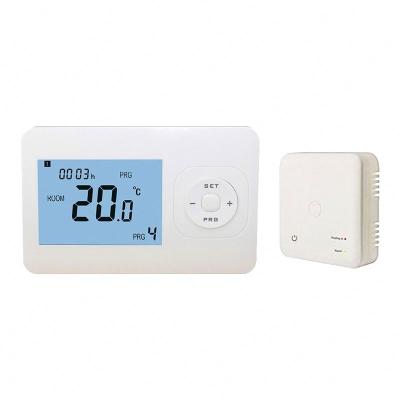 China BYELEARN BYL-174RF Modern Programmable RF Thermostat Gas Boiler Heating System Thermostat for sale