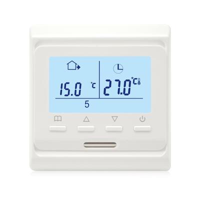 China Modern Digital Temperature Controller 16A 3A Manual AC Room Thermostat Mechanical Floor Heating Systems No WIFI Thermostat for sale