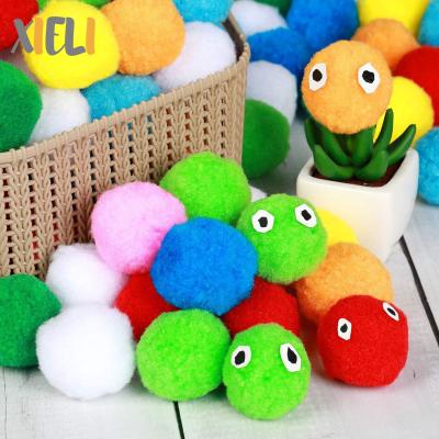 China Handmade Craft Pom Poms For DIY Crafts Large Assorted Creative Decorations for sale