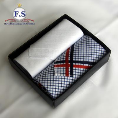 China Wholesale Dobby Men Design Handkerchief for sale