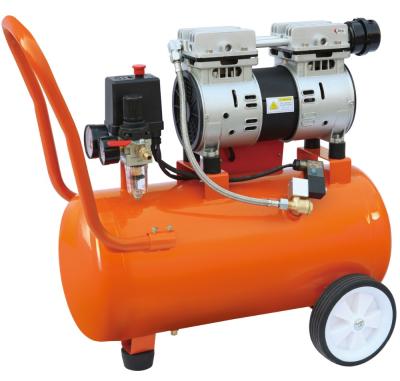 China 9L 24L 30L 50L Lubrication Two Main Oil Free TANK Oil Free Direct Driven Air Compressor Dental Machine With Low Noise for sale