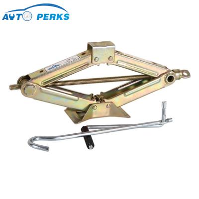 China Good quality classic factory all car and newer truck high quality silver 1T capacity directly supply hydraulic scissor jack for sale