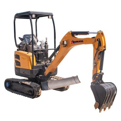 China Machinery Repair Shops 2 Ton Hydraulic Machine Home Housed Forks Crane Long Boom Mini Excavator for sale