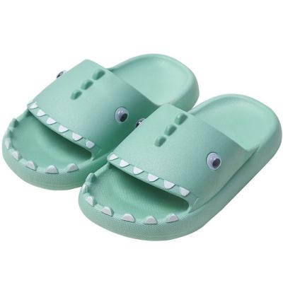 China EVA Slippers Kids Shark Lightweight Custom Logo 2022 Designer Wholesale Children's Dropshipping EVA Slippers for sale