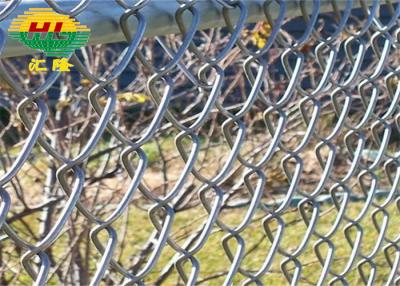 China Hot Dip Galvanized Zinc Coated Diamond Mesh Chain Link Fence 6ft 8ft 15m Roll for sale