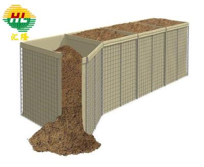 China Welded Gabion Hesco Defensive Barriers Heavy Duty Hot Dipped Galvanised Te koop