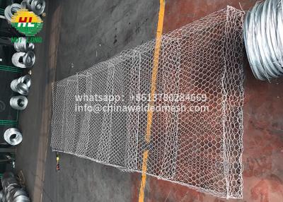 Κίνα Πλέγμα καλωδίων κιβωτίων ASTM A975 Gabion, γαλβανισμένο πέτρινο καλάθι 10mm Gabion προς πώληση