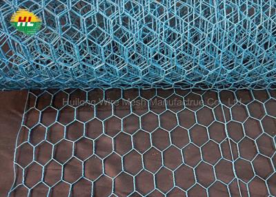 Cina Il PVC di HUILONG ha ricoperto il pollo Mesh Net, 20 GA Mesh Wire esagonale in vendita