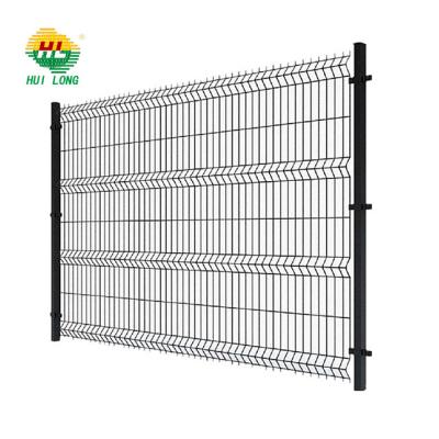 China O triângulo que dobra Mesh Fence soldado, 3d revestido PVC curvou o fio Mesh Fence à venda