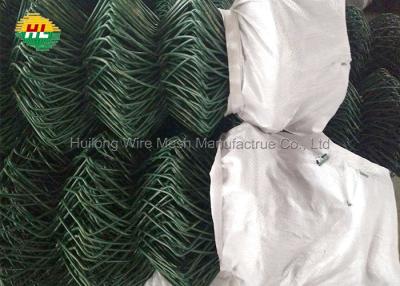 China PVC de HUILONG 1-4 el” cubrió a Diamond Mesh Fence For Sports Ground en venta