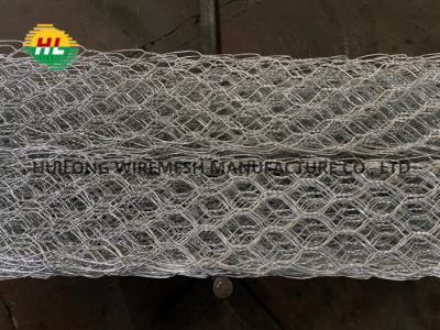 China alambre 2.7m m del orillo de 60x80m m Gabion  Mesh Wire 2.2m m en venta