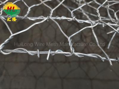 China Hete Ondergedompelde Behoudende Muur 4*1*1m van Gabion 100*120mm Opening Te koop