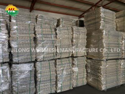 China 100x100mm Hesco Verdedigingsbarrièremuur die Gegalvaniseerd Landschaps Zwaar omringen Te koop