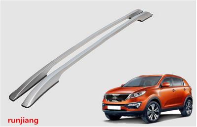 China Kundenspezifische Auto-Dachgepäckträger für Sportage 2010 haftende Art Aluminium-Pole-Gepäckablage zu verkaufen