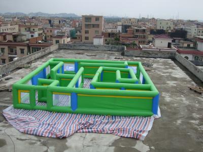 China Commercial Grade Inflatable Maze Games For Children And Adults for sale