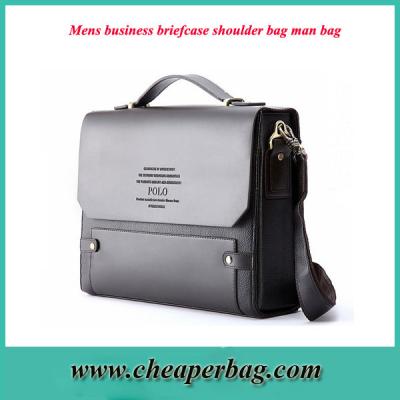 China Classic Complex Gu Weideng Paul burst Mens business briefcase shoulder bag man bag for sale