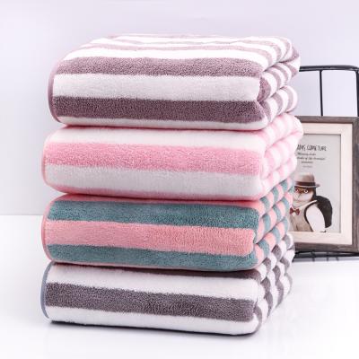 China High Quality Coral Nylon Producer Wholesale Child Safe Microfiber Polyester Towel Fleece Towel And Bath Towel for sale