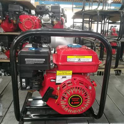 China Developing World Water Solutions OEM 3 Inch 6.5hp Irrigation Gasoline Water Pump 196cc 4 Stroke Agricultural Air Cooled OHV Engine for sale