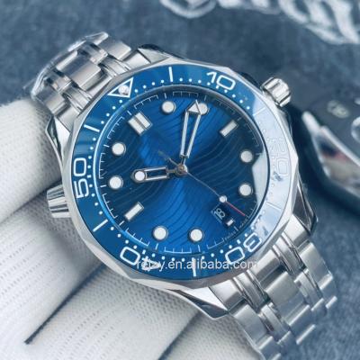 China Master Watch 007 Mens Automatic Mechanical Edition Movement Mens Day/Date 300M 600m Diver Watches Sports Wristwatches for sale