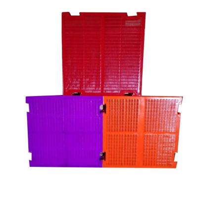 China Hot Selling Polyurethane Screen Panel Vibrating Screen Fine Mesh Classifier Separating And Classifying for sale