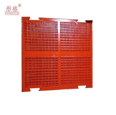 China Dewatering China Manufacturer Polyurethane Rubber Screen Panel Vibrating Screen Plate Dewatering And Classifying for sale