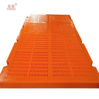 China Ore Low Price Polyurethane Vibrating Screen Mesh Aggregate Screen Dewatering PU Screen for sale