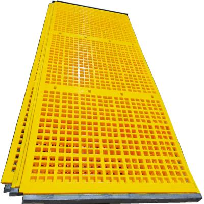 China Separation and Classification Low Price PU Mesh Screen Polyurethane Screen Panel Vibrating Sieve for Mine Coal Stone Crusher for sale