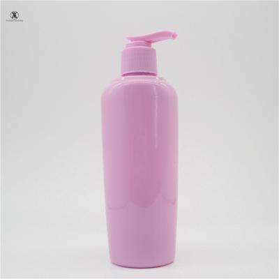 China 200ml Pet Pink Color Cosmetic Liquid Luxury Shampoo Plastic Bottle Packaging Plastic Bottles Cosmetic Packaging for sale