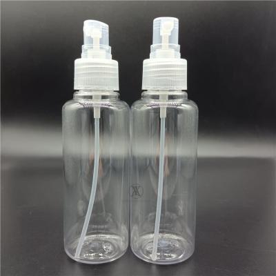 China Wholesale 120ml Custom Clear Perfume PET Disinfection Fragrance Alcohol Handsanitizer Super Fine Mist Spray Bottle for sale