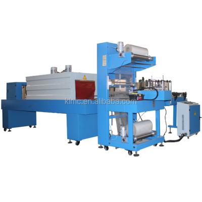 China Automatic Beverage Bottle Shrink Wrap Machine For Pet Bottled Water With Packaging for sale