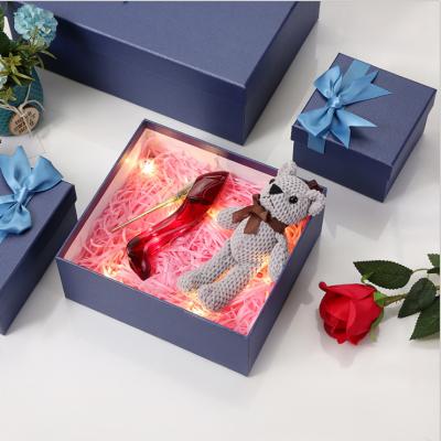 China Gift & High Quality Luxury Craft Gift Box Gift Box Gift Packaging Box For Valentine's Day for sale