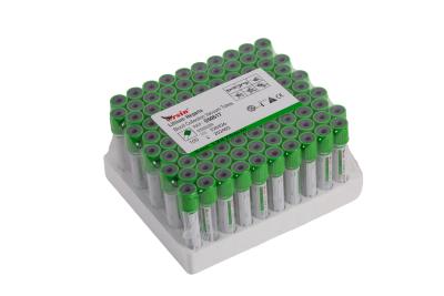 China Serum Bd Lithium Heparin Tube LH Vacuum Blood Test Tube Green Top Blood Tube for sale