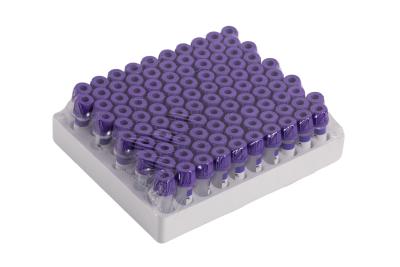 China Purple 10 Ml K2 EDTA Tubes BD EDTA Tubes For Blood Collection for sale