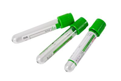 China Tubo de sério de heparina 0,5 ml-9 ml Tubo de separador de plasma verde sangue à venda