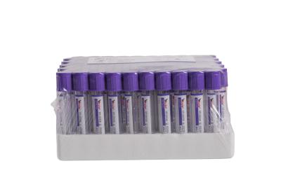 China BD K2EDTA Vacutainer 5ml 6ml 7ml 8ml 9ml 10ml Purple Top Blood Tubes for sale